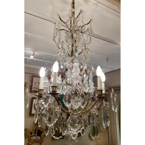 Louis XVI Crystal Chandelier