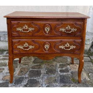 Regency Period Chest Of Drawers In Walnut