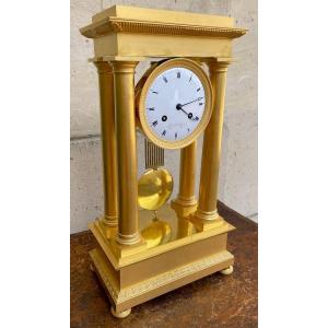 Portico Regulator Clock, Empire Period