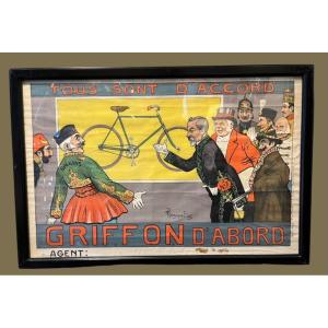 Poster - Griffon First - All Are Agreed - Gonzague Privat 1910