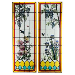 Edmond Chauffrey Stained Glass Windows