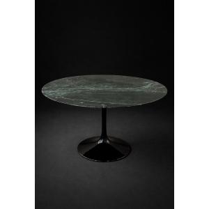 Tulip Table By Eero Saarinen For Knoll - Verde Alpi Marble