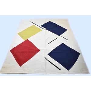 Tapestry By Kasimir Malevitch - 240 × 200 Cm - 100\% Wool