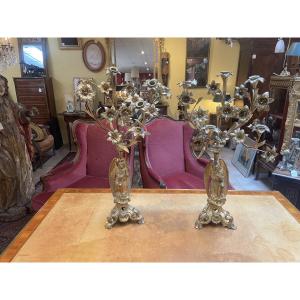 Religious Candelabras 