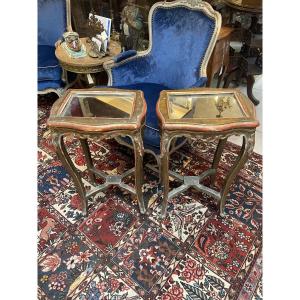 Pair Of Small Tables 
