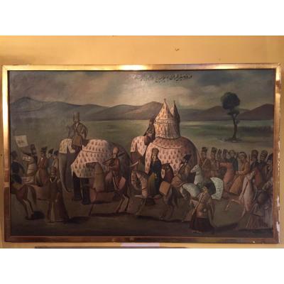 Procession From The Ambassador Of Iran At St Petersburg