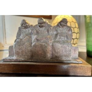 Terracotta Signed U Gémignani