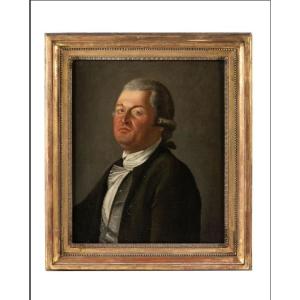 Portrait Of A Man, French School Of The 18th Century