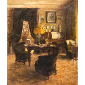 Christian Valdemar Clausen (1862-1911) - Interior