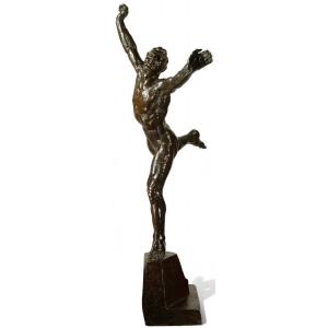 Sokol-athlete, A Sculpture Of Movement And Strength By Jan Vítězslav Dušek (1891–1966)