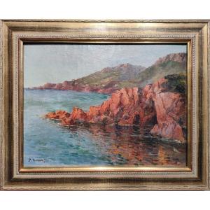 Calanche Rock Formations Of Corsica By Paul Justin Marcel Balmigère (1882–1953)