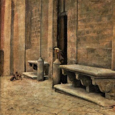 Church Yard In Sienna