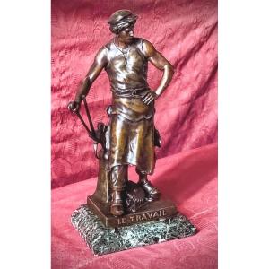 Picault's Regula Sculpture Work Late 19 Th Century