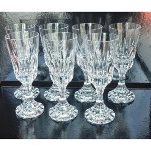 Baccarat Crystal Champagne Flutes Assas Model