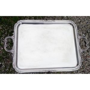 Boulenger Silver-plated Metal Tray With Handles 