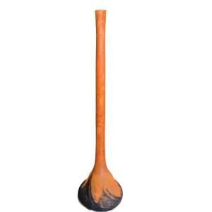 Daum Nancy Large Berluze Vase, Height 72 Cm