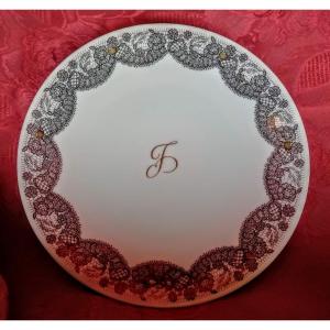 Part  Of  Limoges   Crockery  Service  Créated  By  Marcel  Rochas 