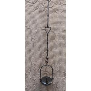 Miner's Oil Lamp Type Rave _ 18th-19th Century