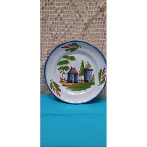 Rambervillers Earthenware Plate