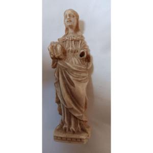 Ivory Virgin Of Dieppe - 17th, 18th Century