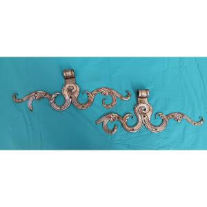Pair Of 18th Century Mustache Hinges