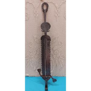 Wrought Iron Atre Rack Late 17th - Early 18th Century