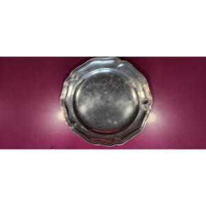 19th Century Pewter Plate