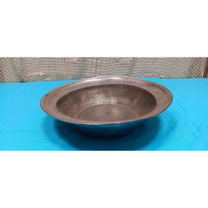 Sarre Union Pewter Vegetable Dish, Late 18th Century