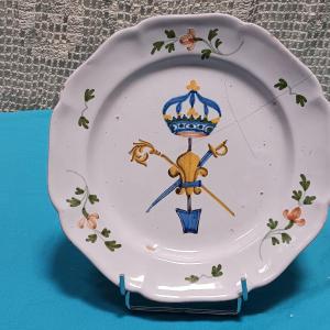 Revolutionary Plate From Lunéville - Late 18th Century