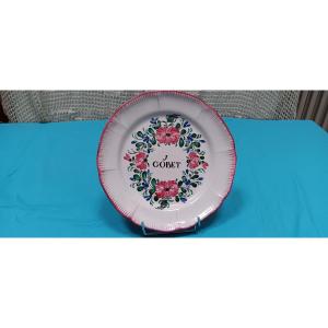 Name Plate Of Des Islettes Or De Lunéville - Early 19th Century.