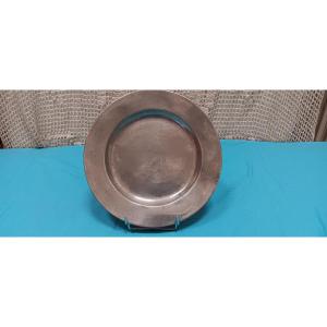Pewter Plate - Late 18th - Early 19th Century