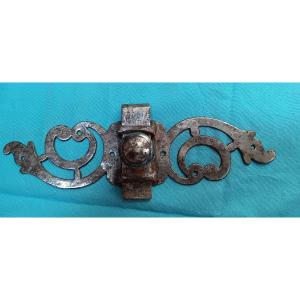 Wrought Iron Bolt 18th Or 19th Century