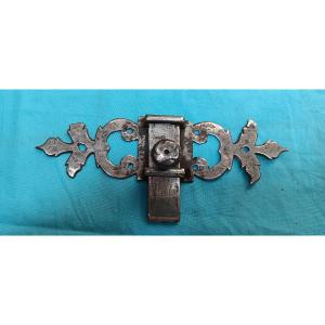 Wrought Iron Bolt 18th Or 19th Century