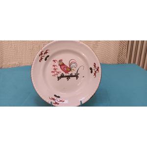 Plate From Rambervillers (vosges) - Late 18th, Early 19th Century