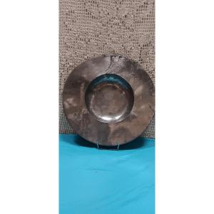 Large Pewter Cardinal Dish - 17th Or 18th Century
