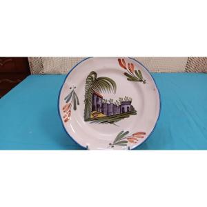 19th Century Rambervillers Plate