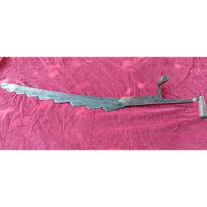 Hay/straw Saw, 19th Or 20th Century - Vosges