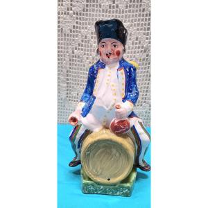 Earthenware Pitcher From Eastern France - Early 19th Century 