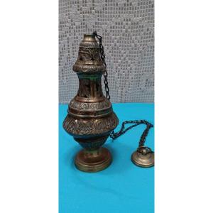 Brass Incense Burner, Late 18th - Early 19th Century
