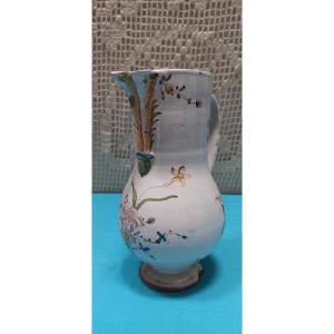 Faience Water Jug From The South Of France? 18th Century