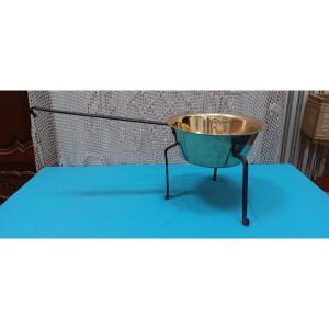 Hearth-footed Casserole Dish - 19th Century