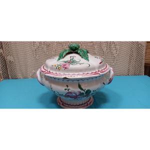Large Soup Tureen, Early 19th Century - Lunéville? St Clément? Les Islettes?