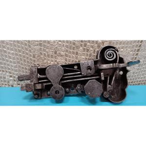 Large Engraved Lock, 17th Century