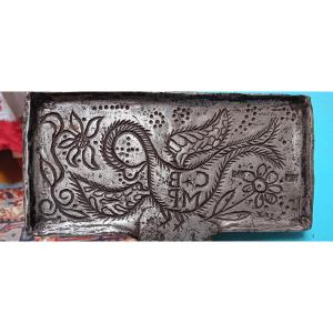 Waffle/oil Mold - 18th Century