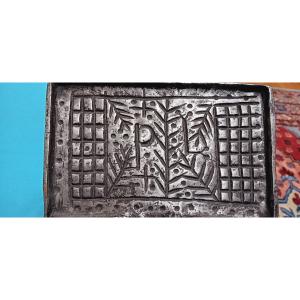 Waffle/oil Mold - 18th Century