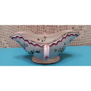 Sauceboat From East France - Late 18th, Early 19th Century