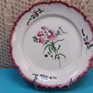 Aprey Plate - Late 18th - Early 19th Century