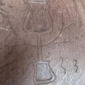 Oak Box Dated 1733
