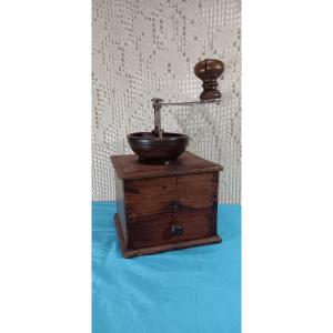 19th Century Countertop Coffee Grinder