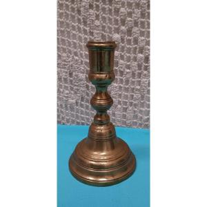 Bronze Candlestick - 17th Century